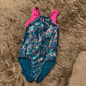 Small gymnastics leotard